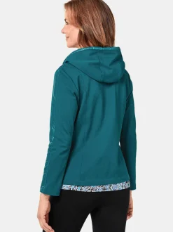 Goldner Damen Jacken in petrol