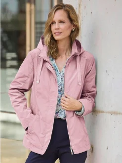 Goldner Damen Jacken in rosa