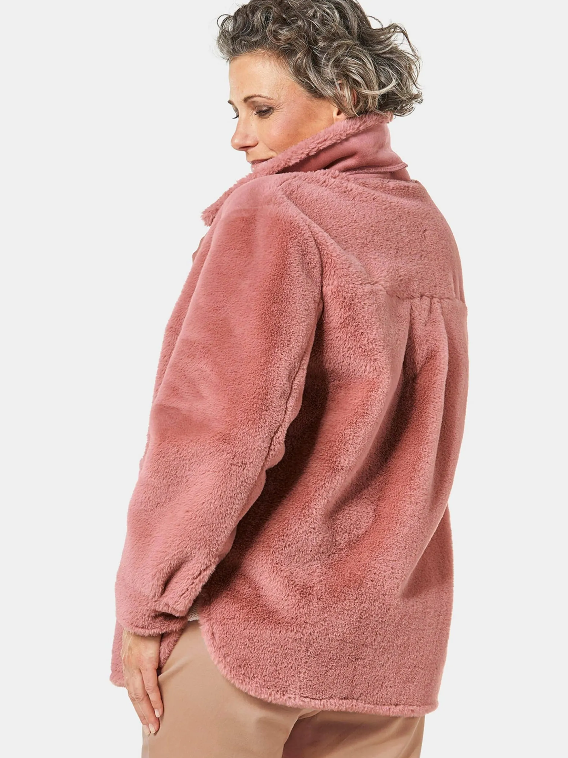 Goldner Damen Jacken in rosenholz