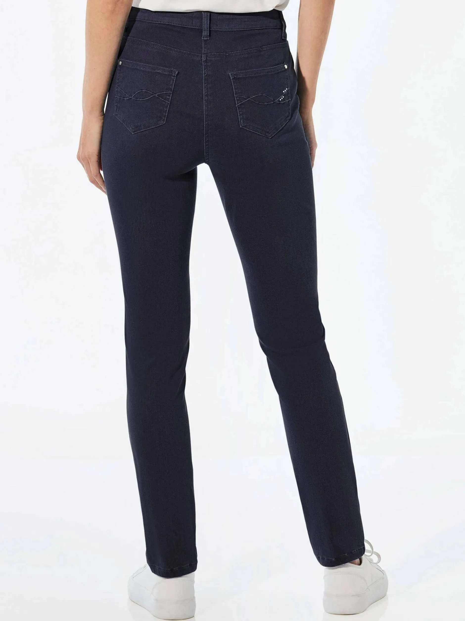 Goldner Damen Jeans in rinsed