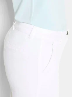 Goldner Damen Jeans in weiß