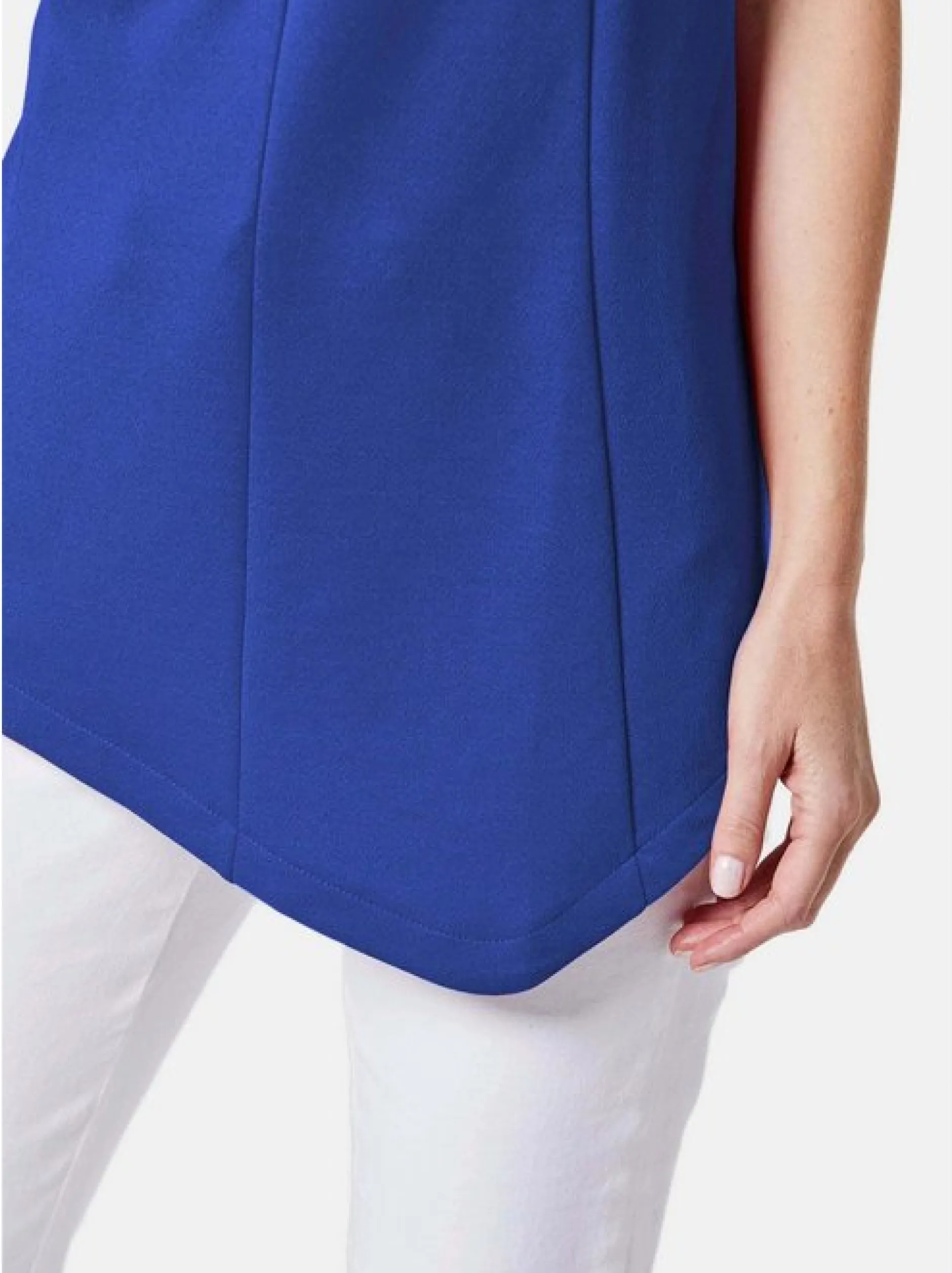 Goldner Damen Kurzarm-Shirts in royal - Ärmel: Halbarm