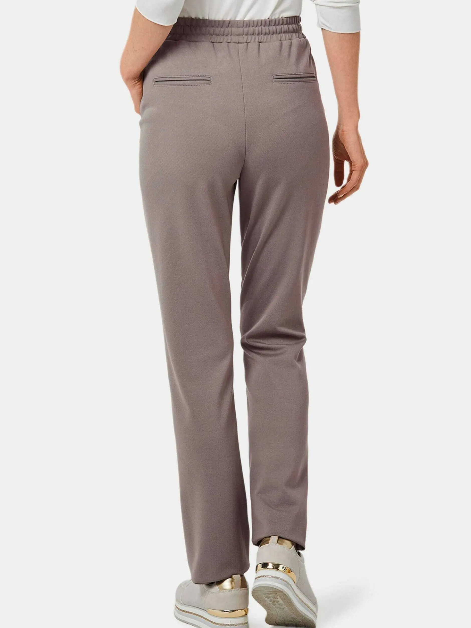 Goldner Damen Lange Hosen in grün