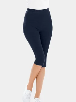 Goldner Damen Leggings in marine