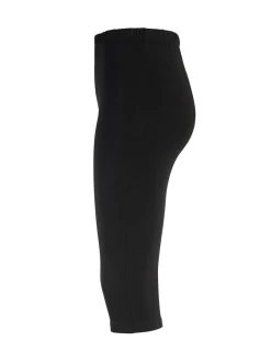 Goldner Damen Leggings in schwarz