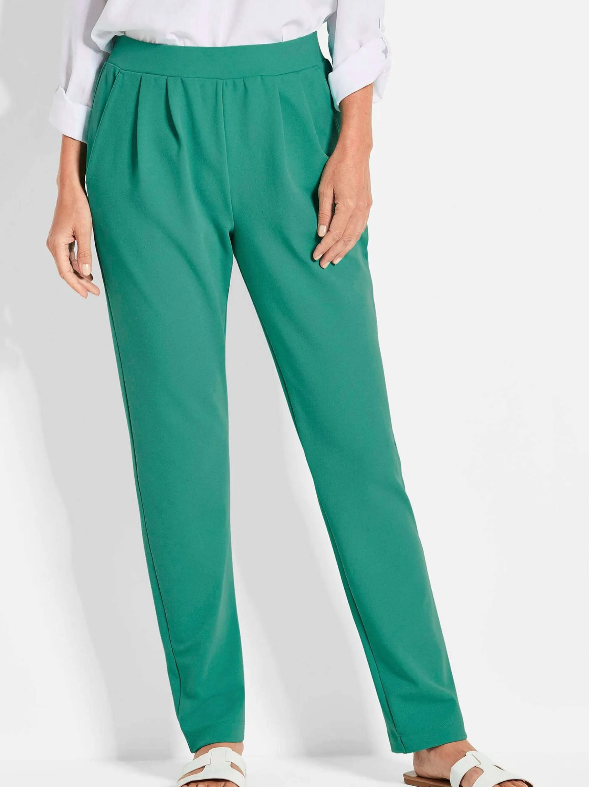 Goldner Damen Professlan-Hosen in türkis