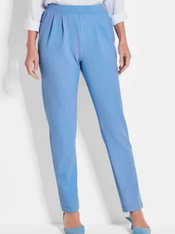 Goldner Damen Professlan-Hosen in hellblau