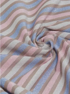 Goldner Damen Rollkragenpullover in mehrfarbig