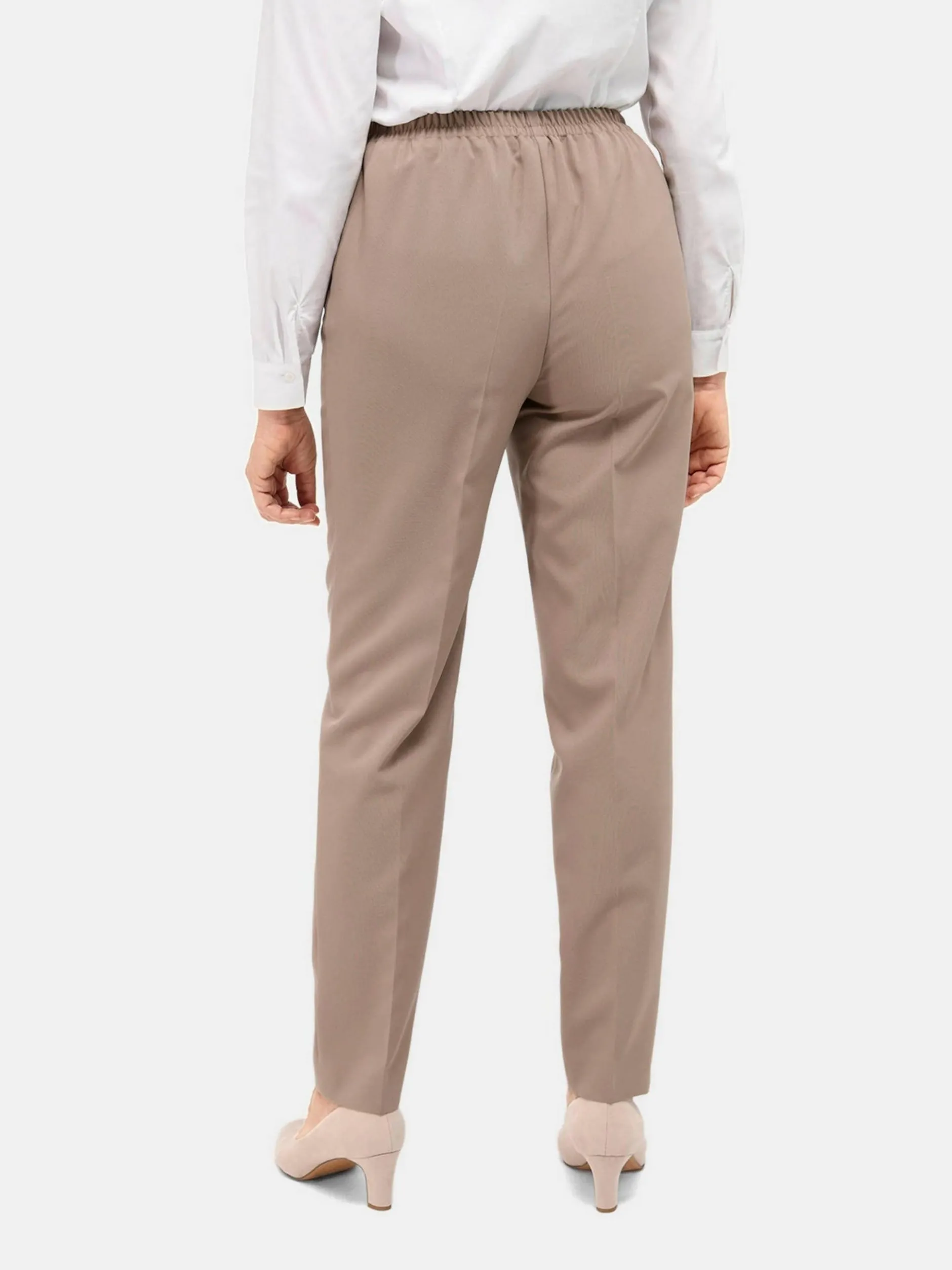 Goldner Damen Schlupfhosen in beige