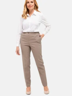 Goldner Damen Schlupfhosen in beige