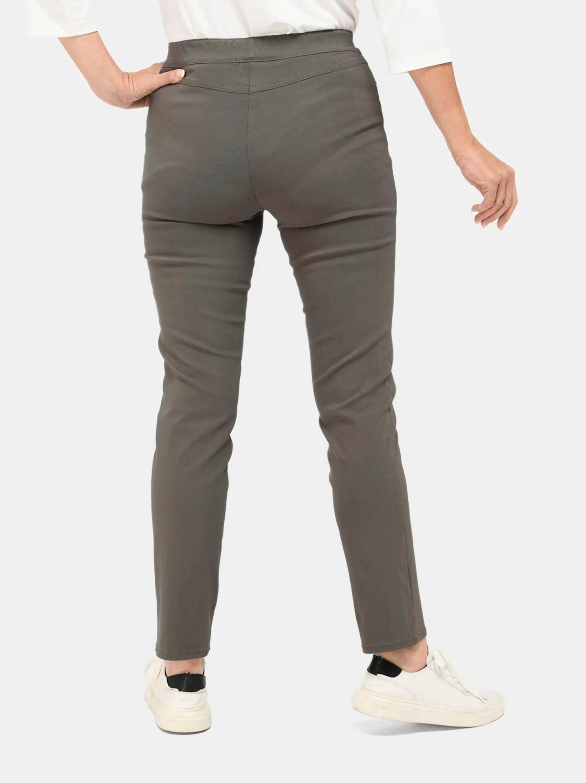 Goldner Damen Schlupfhosen in khaki