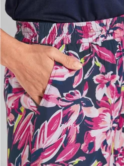 Goldner Damen Schlupfhosen in pink