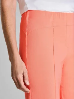 Goldner Damen Schlupfhosen in orange