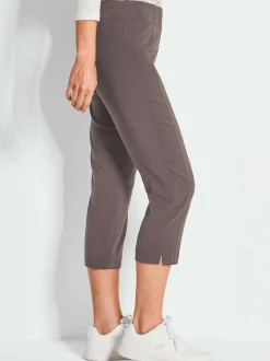Goldner Damen Schlupfhosen in taupe