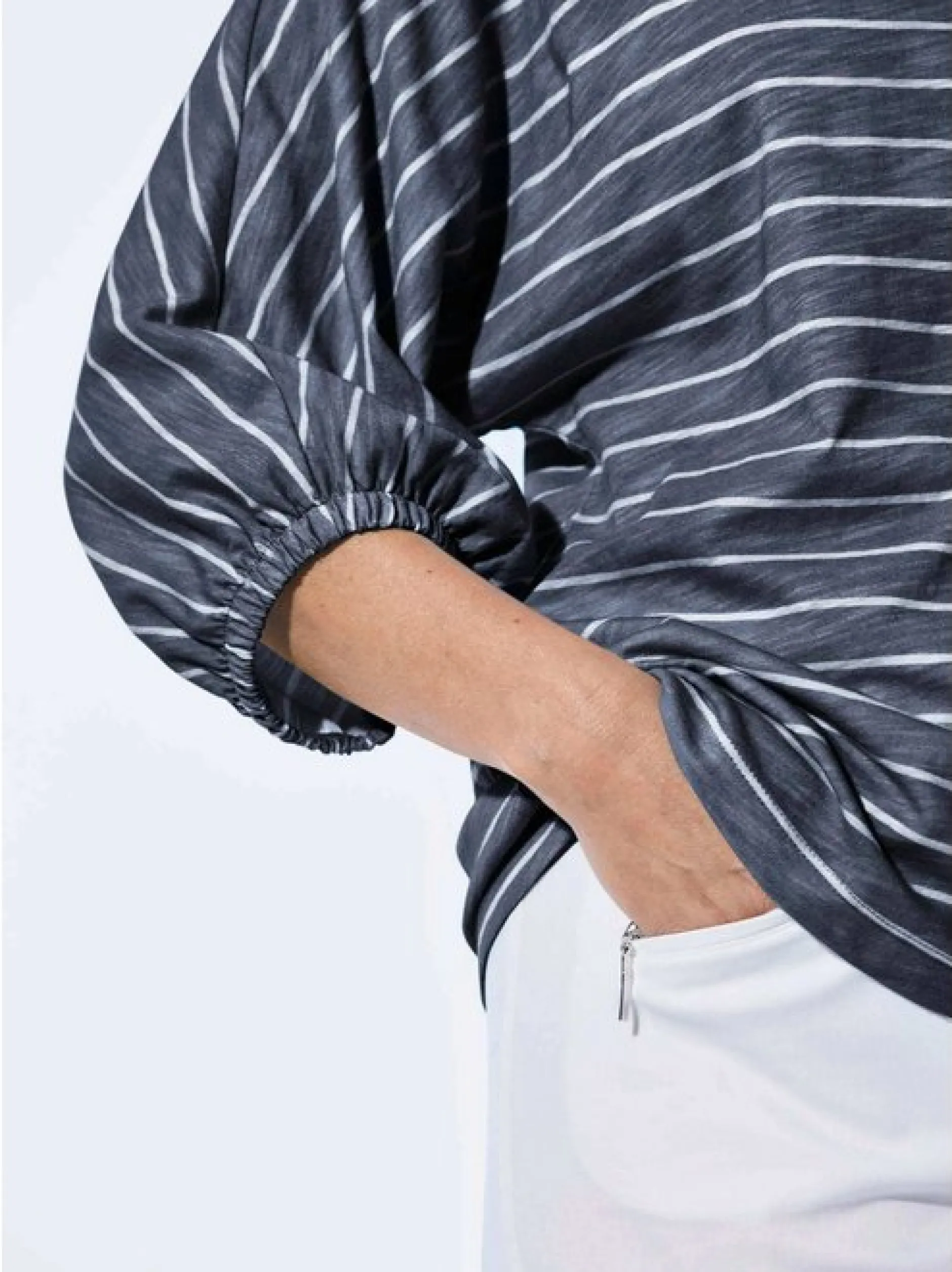 Goldner Damen Shirts in marine - Ausschnitt: U-Boot