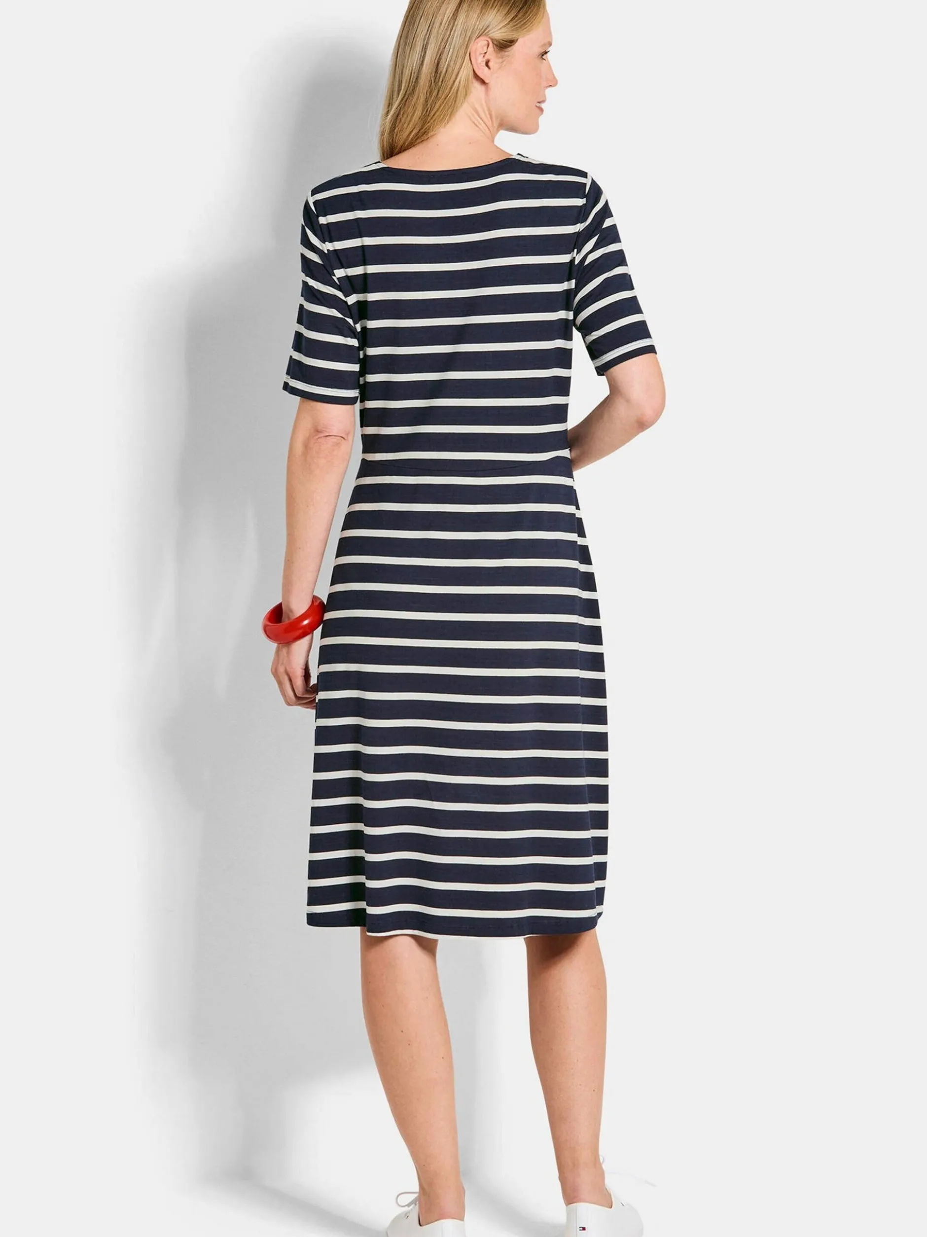 Goldner Damen Sommerkleider in marine