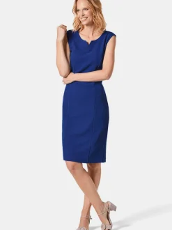 Goldner Damen Sommerkleider in royal
