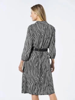 Goldner Damen Sommerkleider in schwarz
