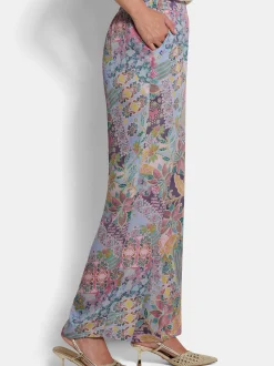 Goldner Damen Stoffhosen - Kurzgröße in grün