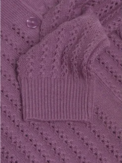 Goldner Damen Strickjacken - Kurzgröße in melange