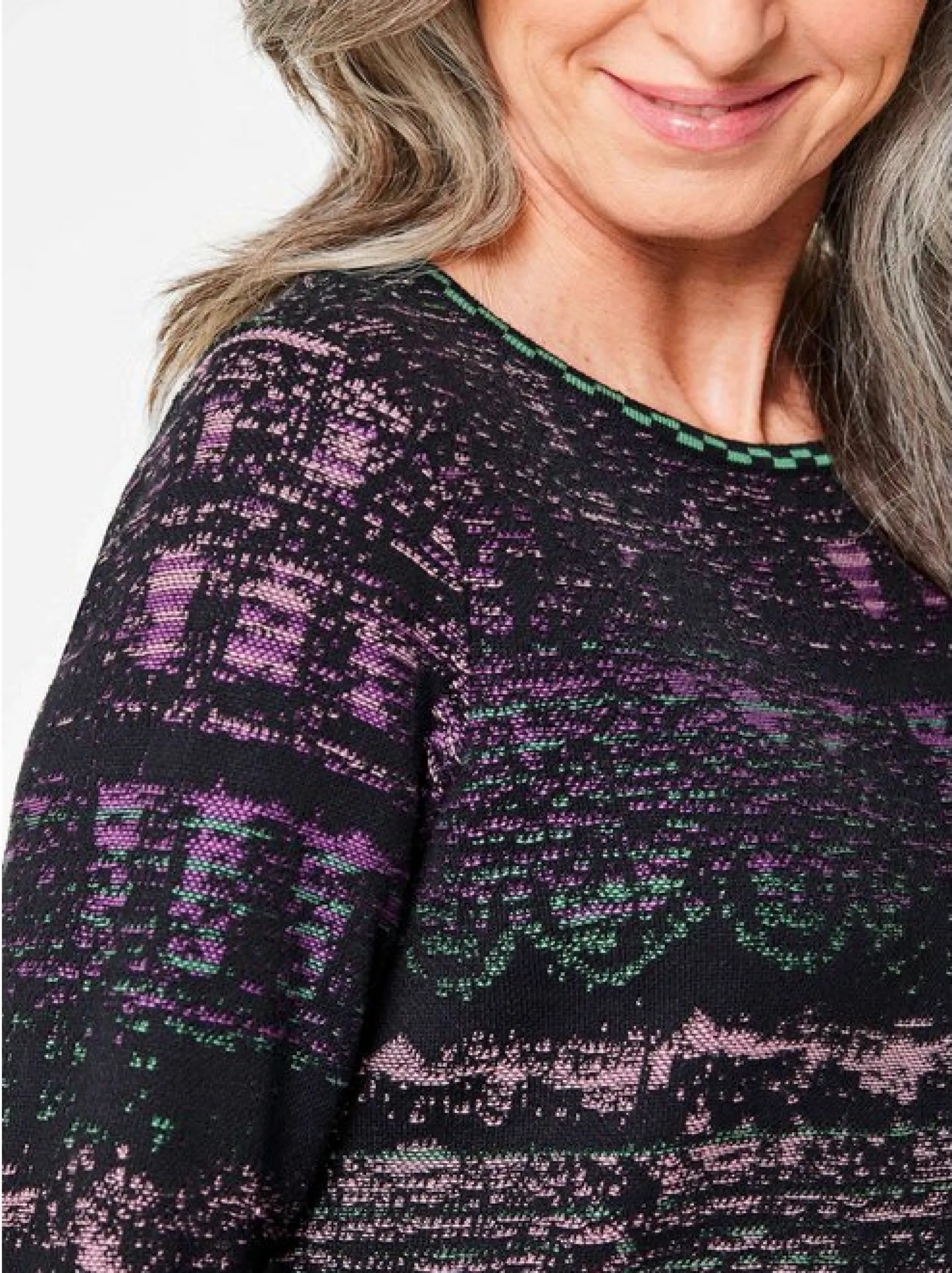 Goldner Damen Strick & Pullover in mehrfarbig