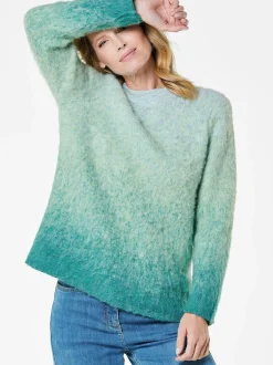 Goldner Damen Strick & Pullover in petrol