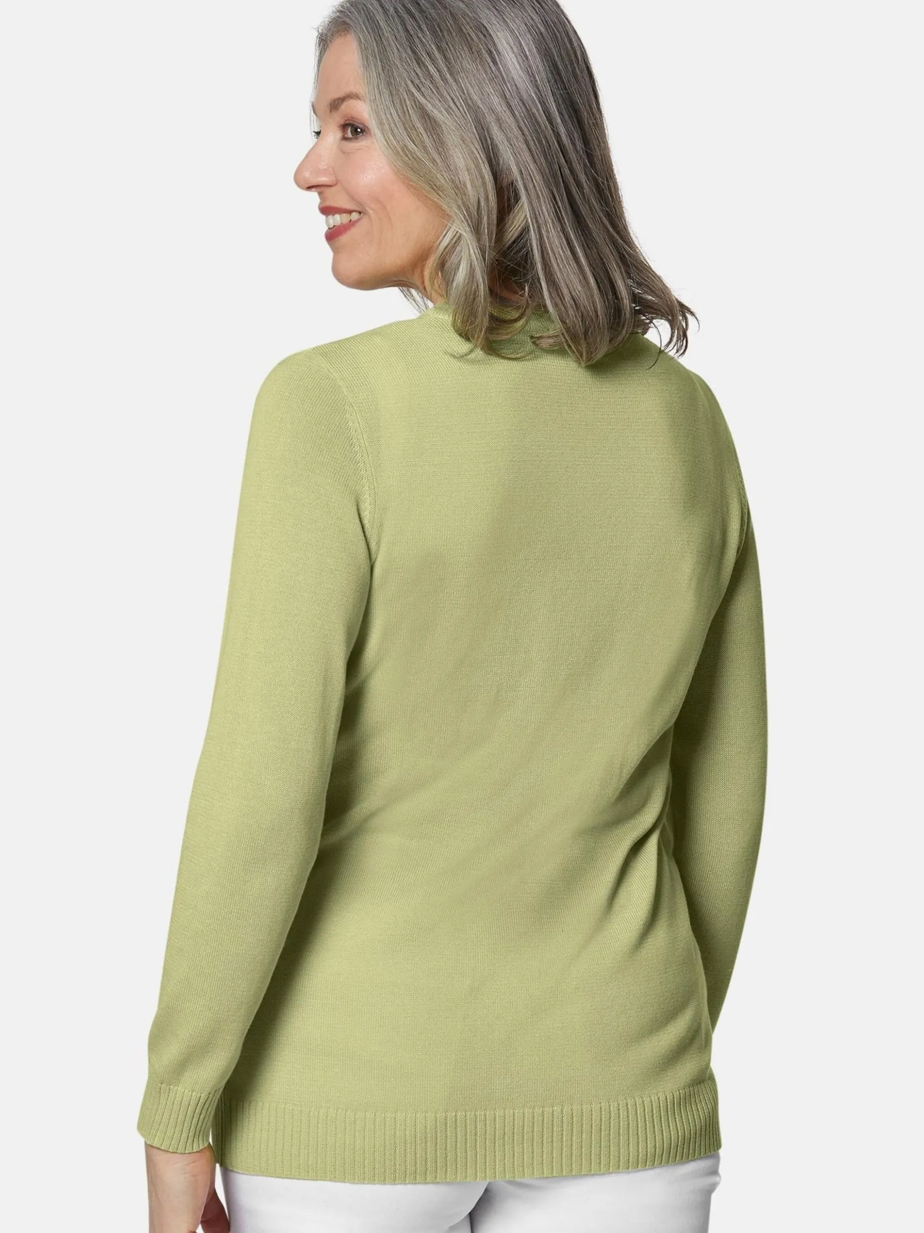 Goldner Damen Strick-Sets - Kurzgröße in grün