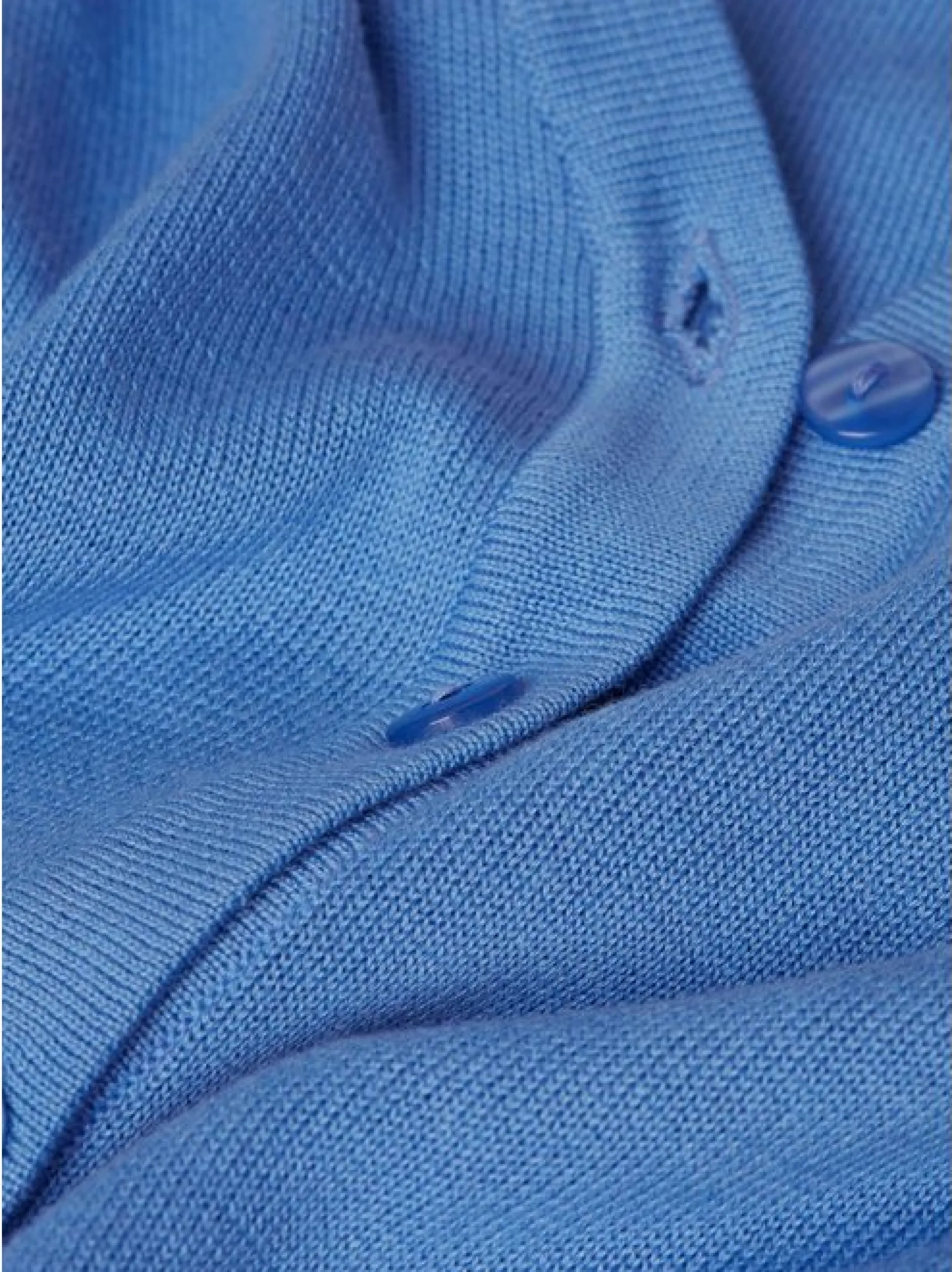 Goldner Damen Strick-Sets - Kurzgröße in blau