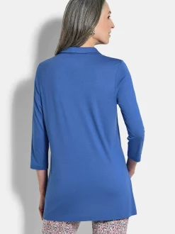 Goldner Damen Tuniken in royal - Ärmel: 3/4 Arm