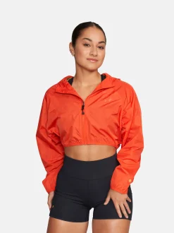 Gold's Gym Damen Windjacke in orange