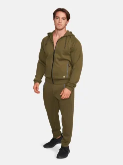 Gold's Gym Herren Trainingshose in oliv