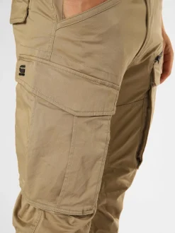 G-Star RAW Herren Hose - Rovic Zip in beige