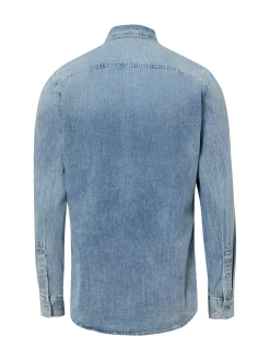 G-Star RAW Herren Jeanshemd - Marine in medium stone