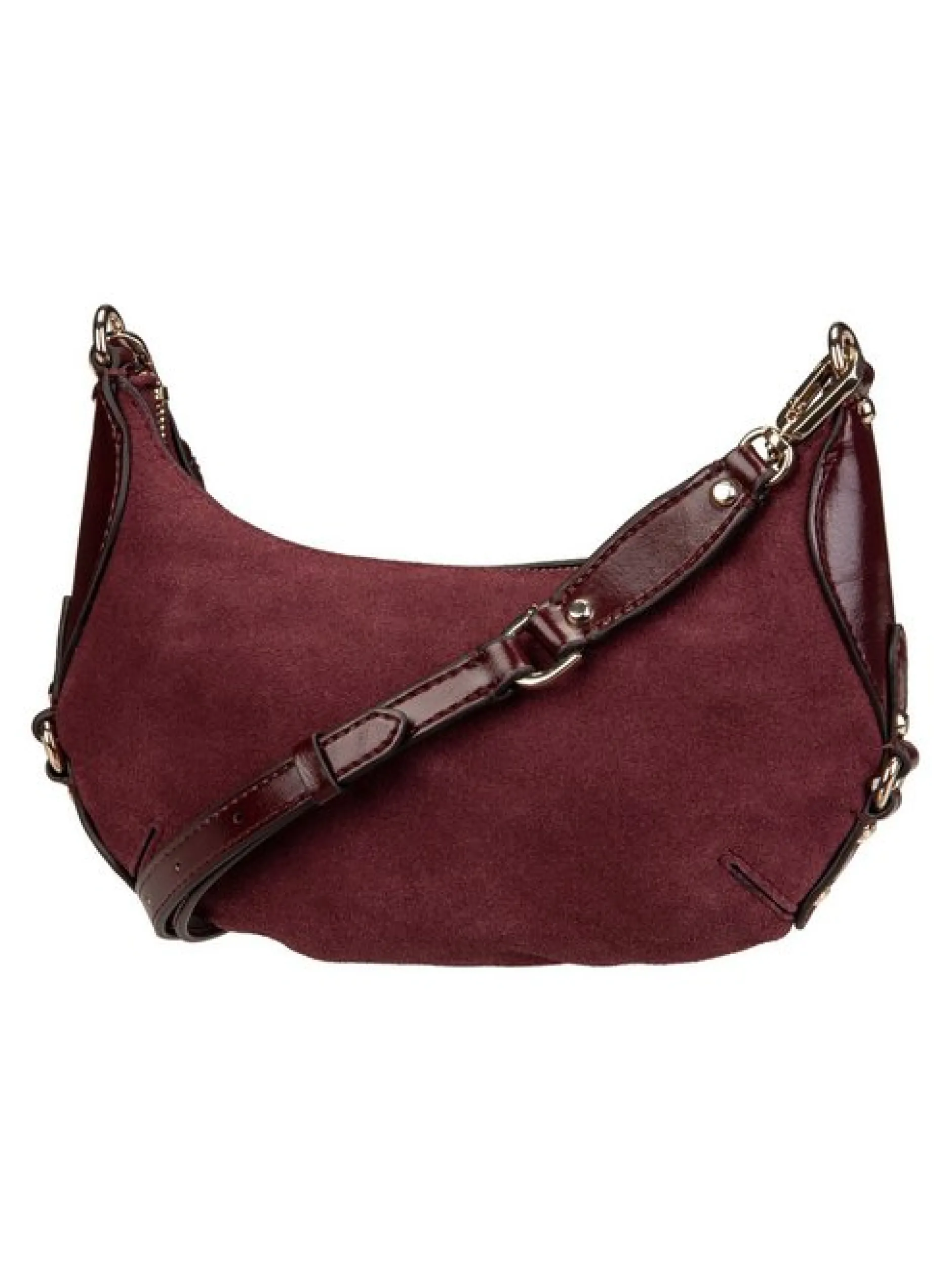 GUESS Damen Bodybag - Marsha Mini Crossbody in bordeaux