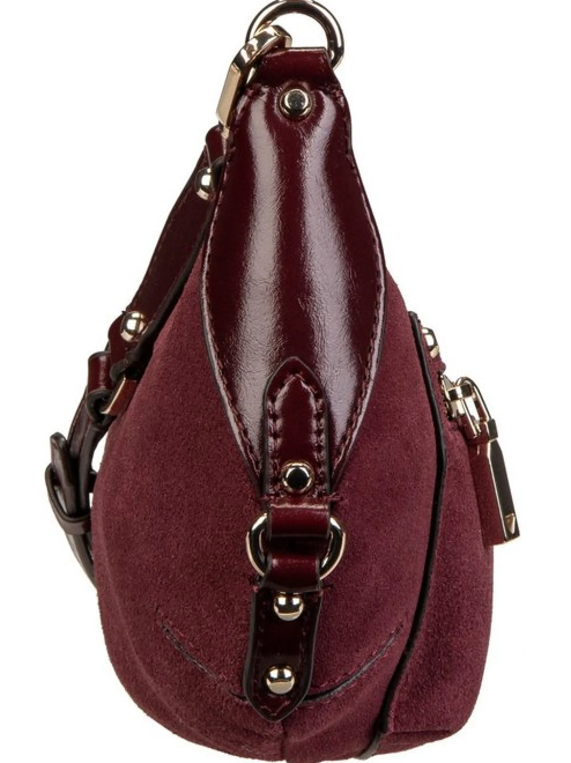 GUESS Damen Bodybag - Marsha Mini Crossbody in bordeaux