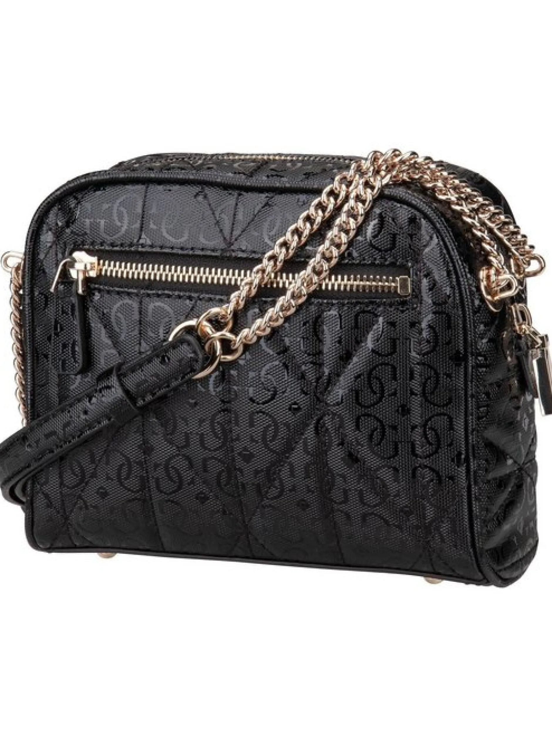 GUESS Damen Handtasche - Aldina Camera CB in schwarz