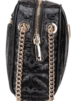 GUESS Damen Handtasche - Aldina Camera CB in schwarz