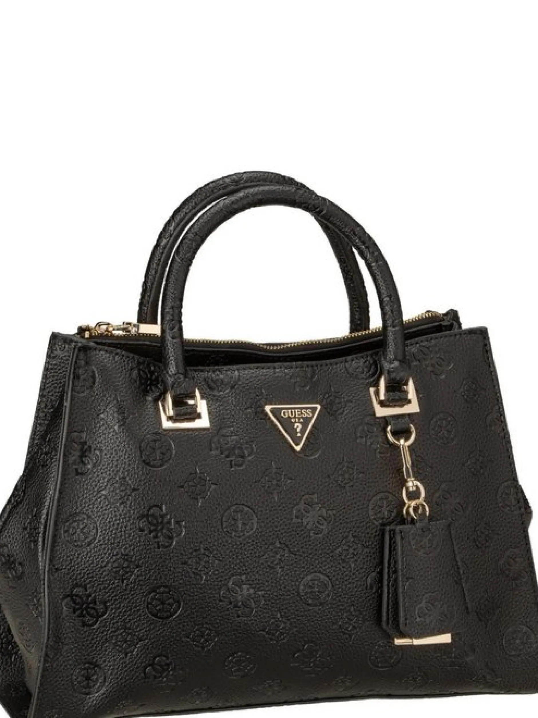 GUESS Damen Handtasche - Cresidia 2 Society SAT in schwarz
