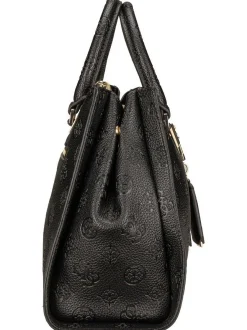 GUESS Damen Handtasche - Cresidia 2 Society SAT in schwarz