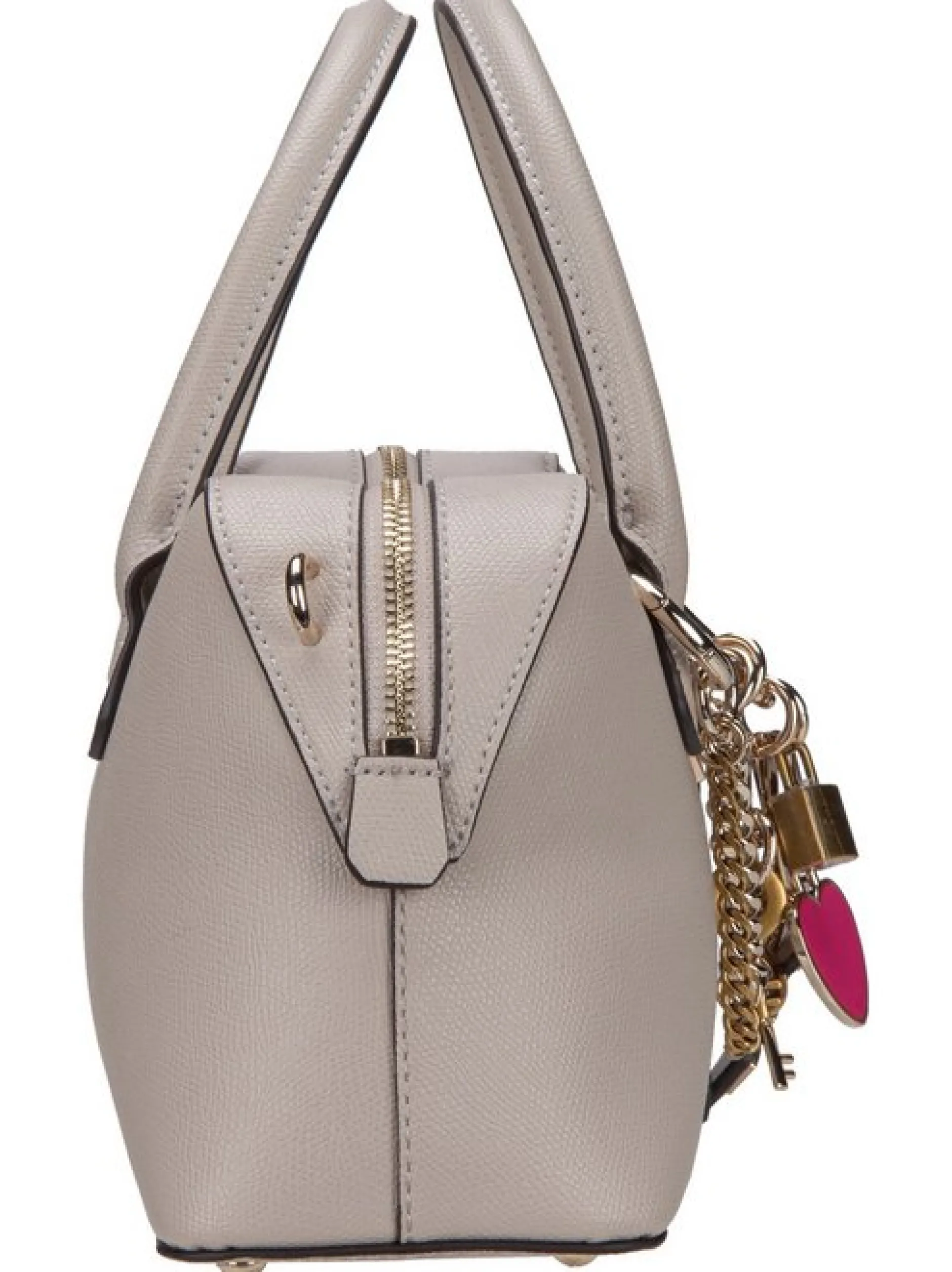 GUESS Damen Handtasche - Davina Satchel in taupe