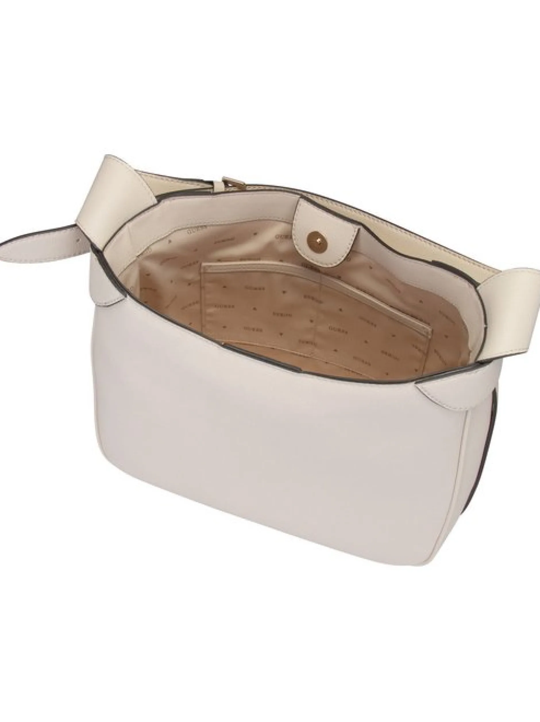 GUESS Damen Handtasche - Fedora in ecru