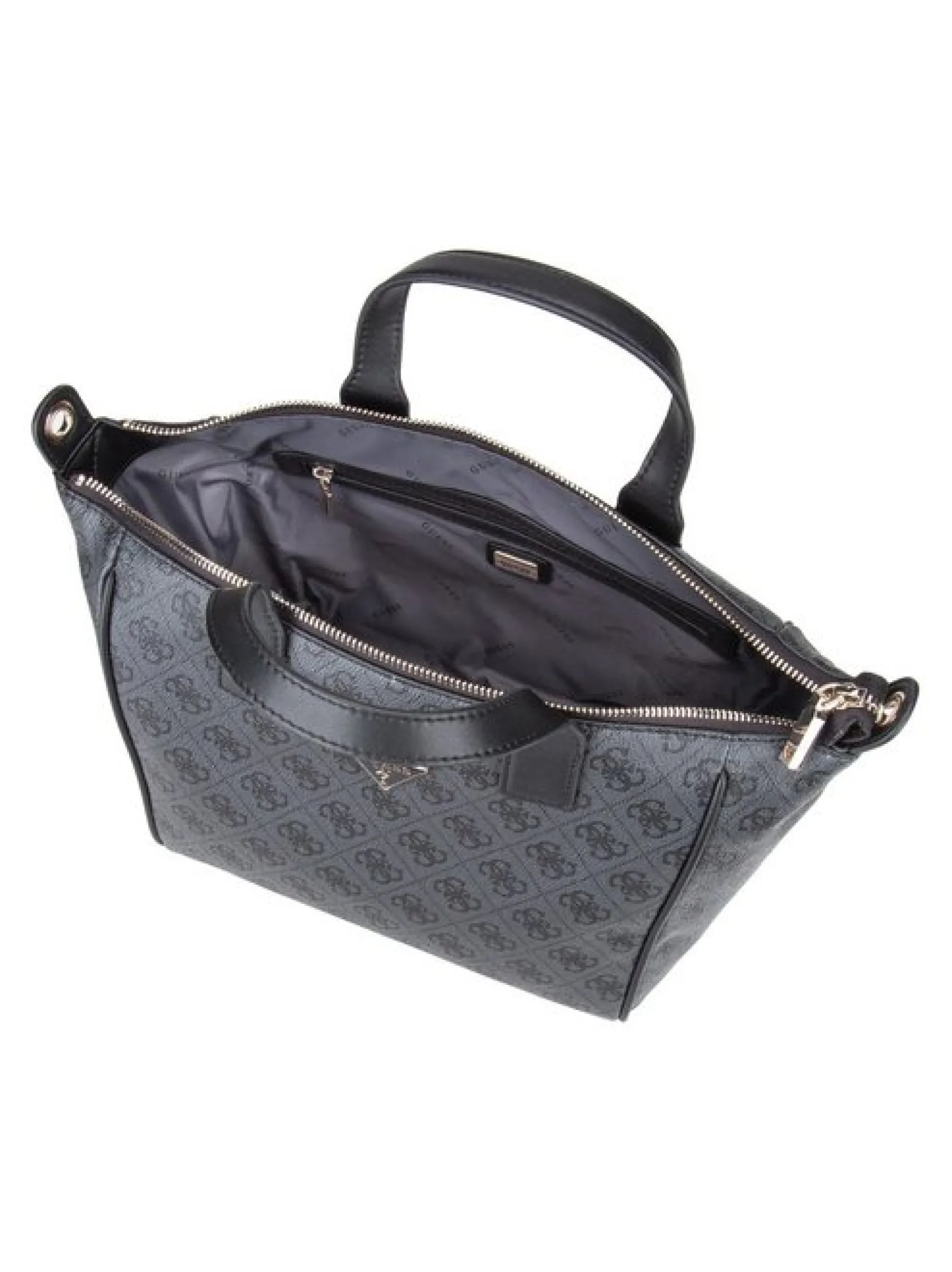 GUESS Damen Handtasche - Follie Small Tote in grau