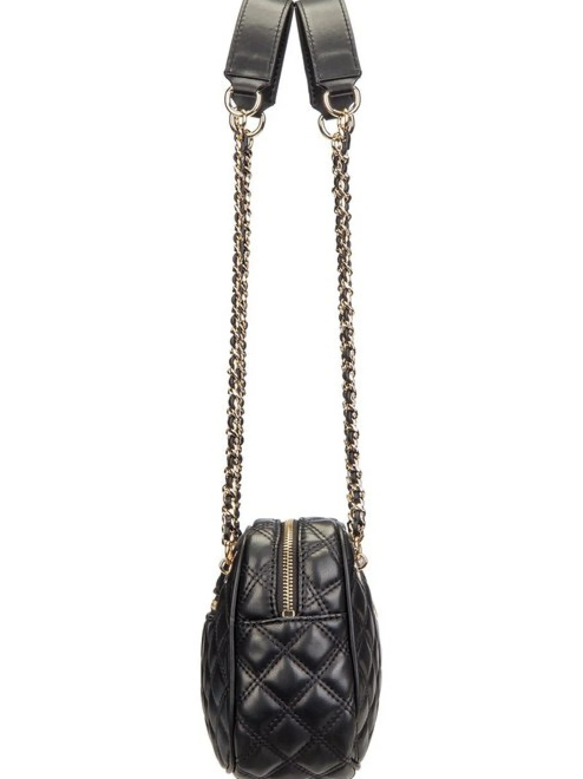 GUESS Damen Handtasche - Giully II Shoulder Satchel in schwarz