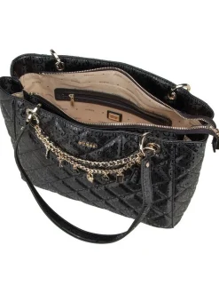 GUESS Damen Handtasche - Libby Noel Tote in schwarz