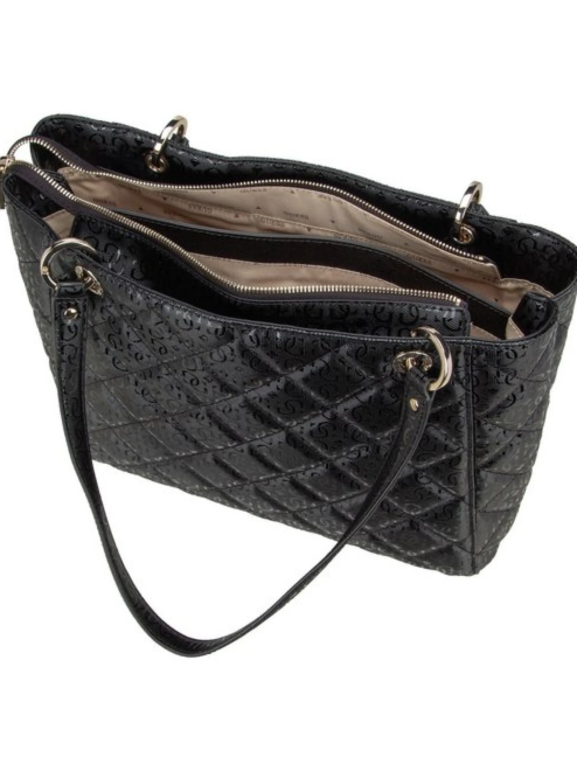 GUESS Damen Handtasche - Libby Noel Tote in schwarz