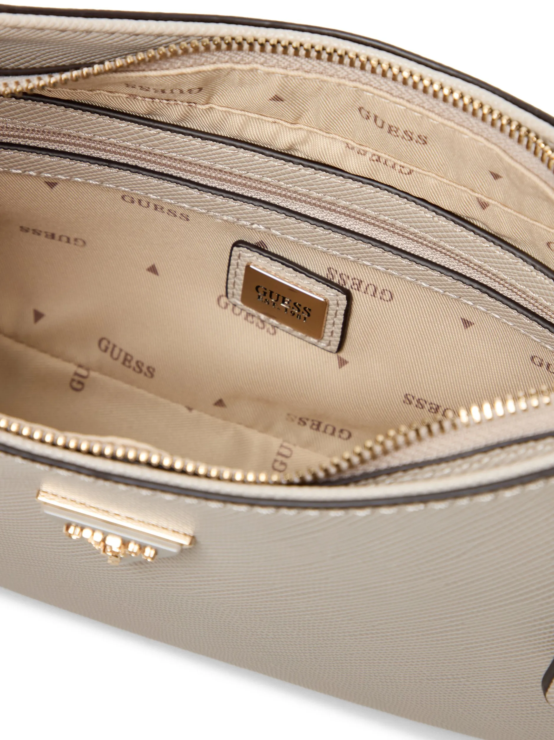 GUESS Damen Handtasche - Noelle II in taupe