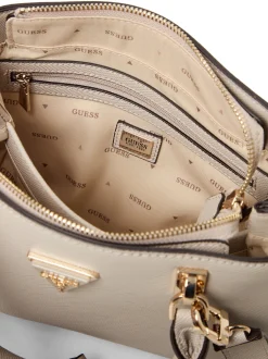 GUESS Damen Handtasche - Noelle in taupe