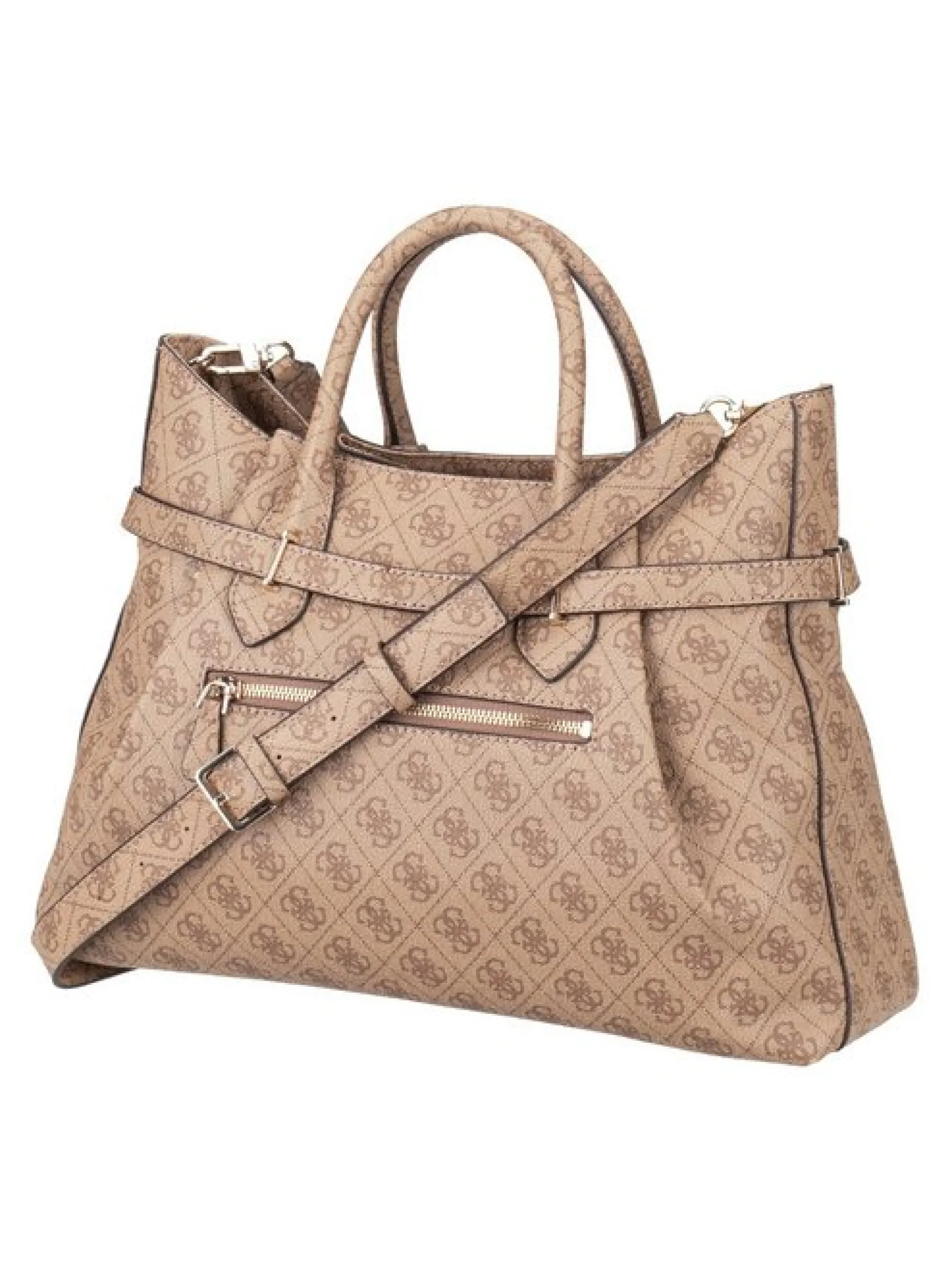 GUESS Damen Handtasche - Yesba Girlfriend in braun