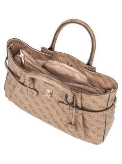 GUESS Damen Handtasche - Yesba Girlfriend in braun
