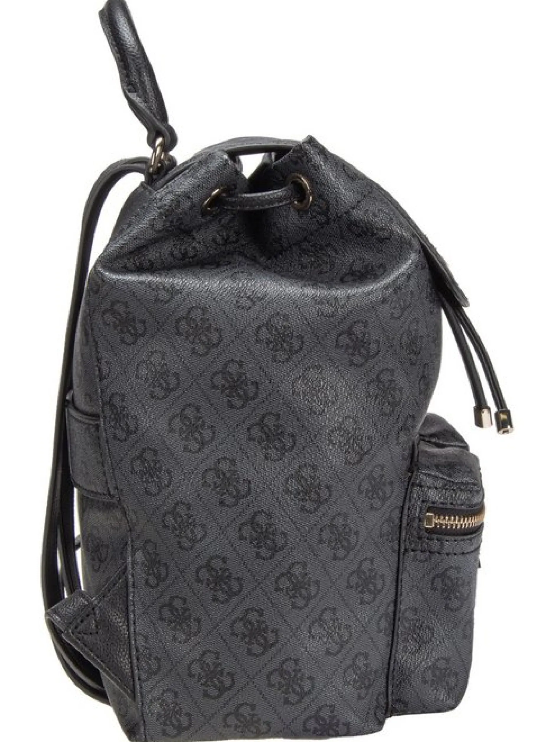 GUESS Damen Rucksack - Manhattan II Flap in grau